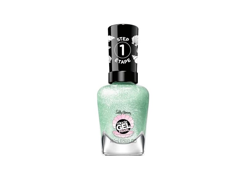 Sally Hansen Miracle Gel Pearl Nail Polish, 902 Under The Sea, 0.5 fl oz
