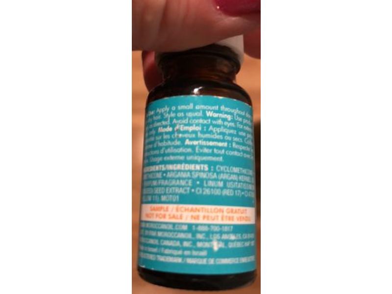 Moroccanoil Treatment Oil, Original, 0.34 fl oz/10 mL