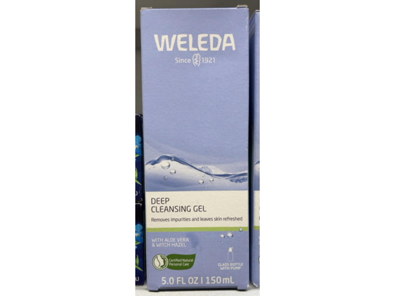 Weleda Deep Cleansing Gel, 5.0 fl oz/150 mL