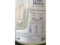 The Clean People Baby Liquid Laundry Detergent, Unscented, 200 Loads, 50 fl oz - thumbnail 4
