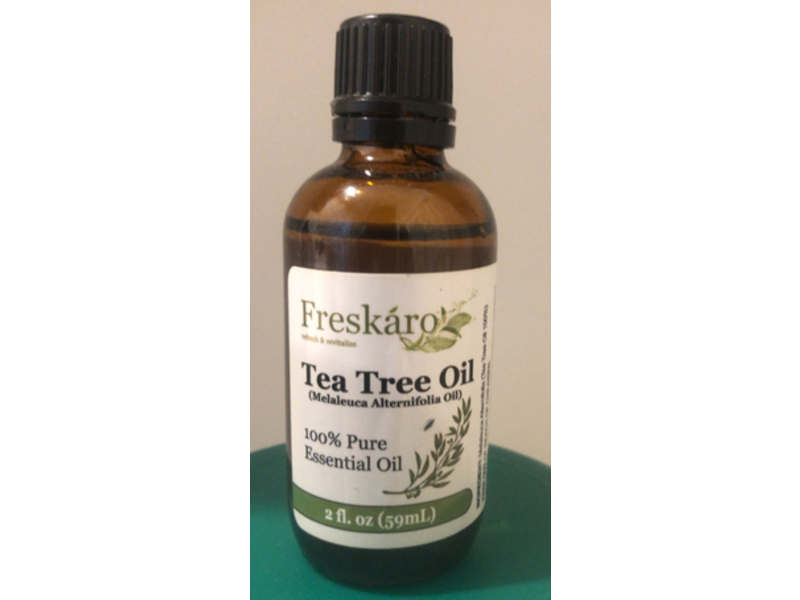 Freskaro 100% Pure Essential Oil, Tea Tree Oil, 2 fl oz/59 mL