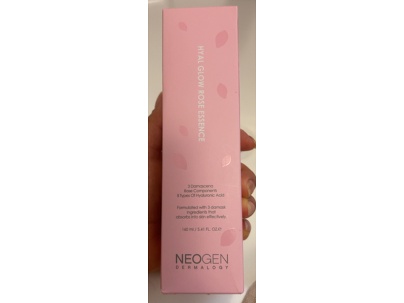Neogen Dermalogy Hyal Glow Rose Essence, 5.41 fl oz/160 mL
