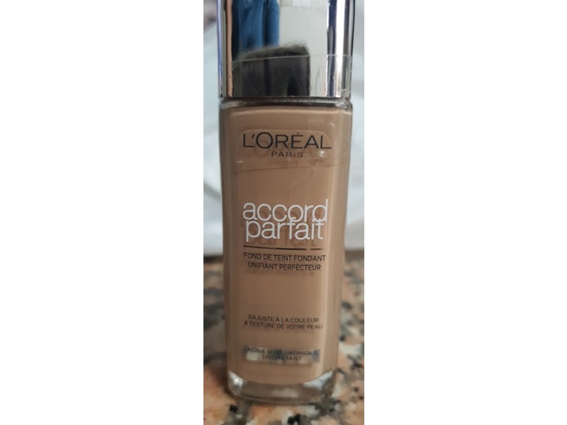 L'oreal Paris Accord Parfait Hydra Hyaluronic Foundation, 4N Beige, 30 mL