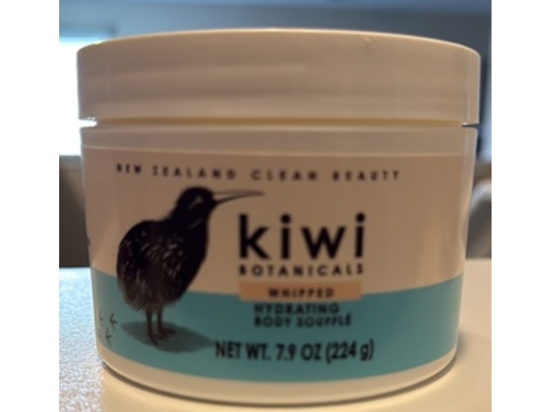 Kiwi Botanicals Whipped Hydrating Body Souffle, 7.9 oz/224 g