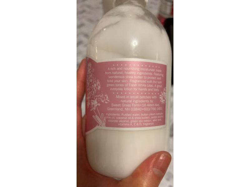 Farm House Hand Lotion, Fresh White Lilac, 16.9 oz/500 mL