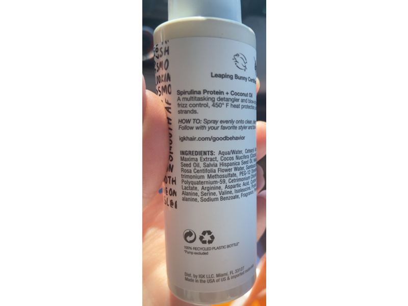 Igk Good Behavior Birthday Edition 4 - In - 1 Prep Spray, Celebrate, 2.0 fl oz/60 mL