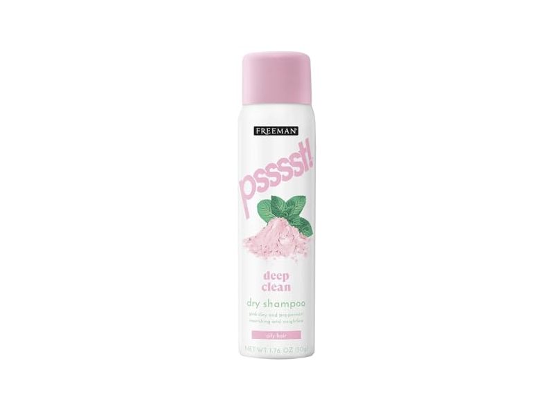 FREEMAN Psssst! Deep Clean Dry Shampoo, 1.76 oz/50 g, Pack Of 6