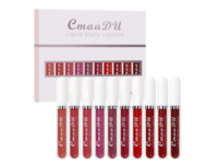 Cmaa DU Liquid Matte Lipstick Set, 0.085 fl oz/2.5 mL, Pack Of 10 - thumbnail 1