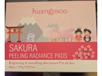 Huangjisoo Sakura Peeling Radiance Pads, 9.70 fl oz/275 g, 60 Count - thumbnail 2
