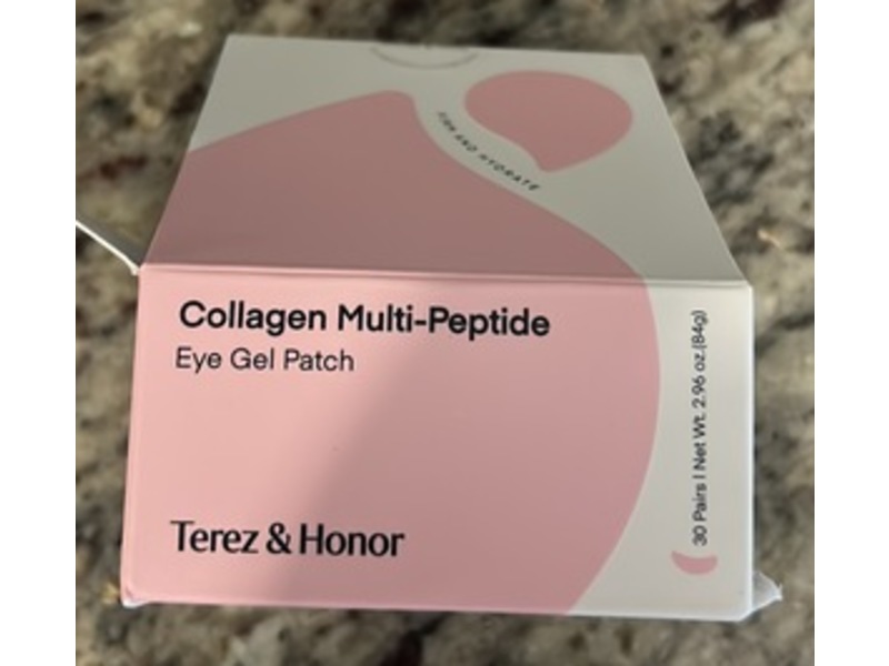 Terez & Honor Collagen Multi-Peptide Eye Gel Patch, 2.96 oz/84 g, 30 Pairs