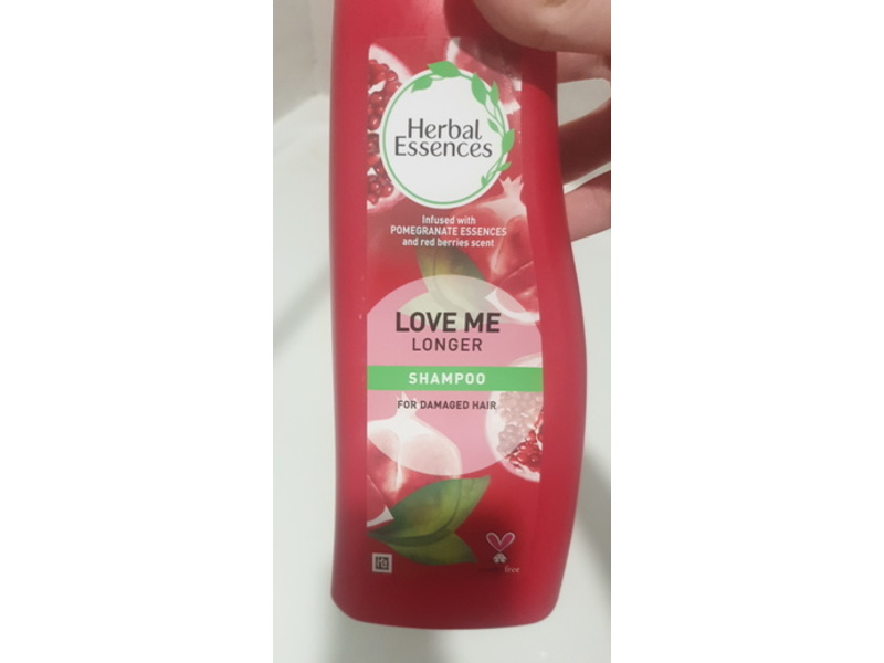 Herbal Essences Love Me Longer Shampoo, Pomegranate Essences & Red Berries, 400 mL
