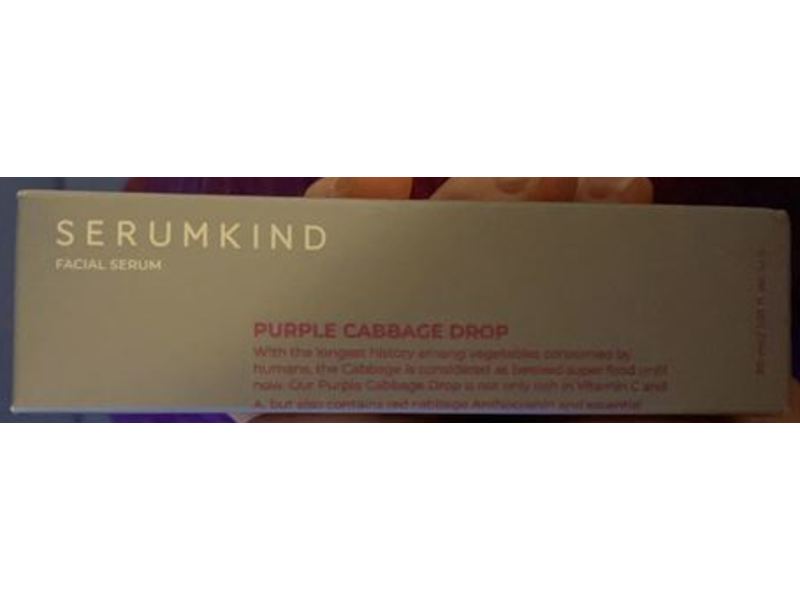 Serumkind Facial Serum, Purple Cabbage Drop