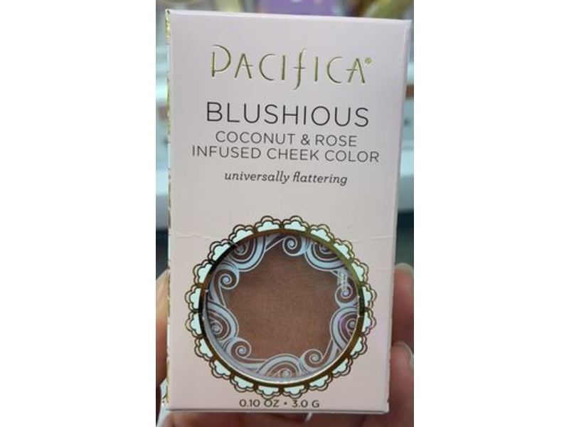 Pacifica Blushious Coconut & Rose Infused Cheek Color, 0.10 oz/3.0 g