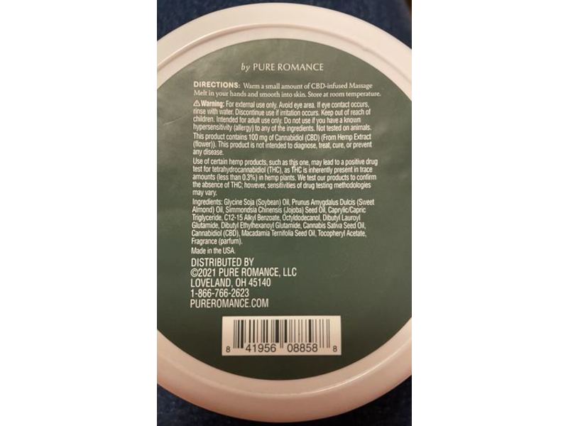 Heli Massage Melt, Lavender & Chamomile, 3.38 oz/95 g