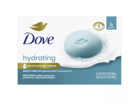 Dove Beauty Hydrating Beauty Bar, Glacial Water & Avocado Oil, 3.75 oz/106 g, Pack Of 4 - thumbnail 1