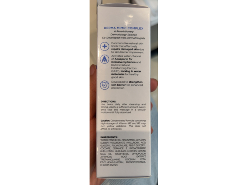 Derma Lab Double Power Vitamin Concentrate Serum, Vitamin B5, 30 mL