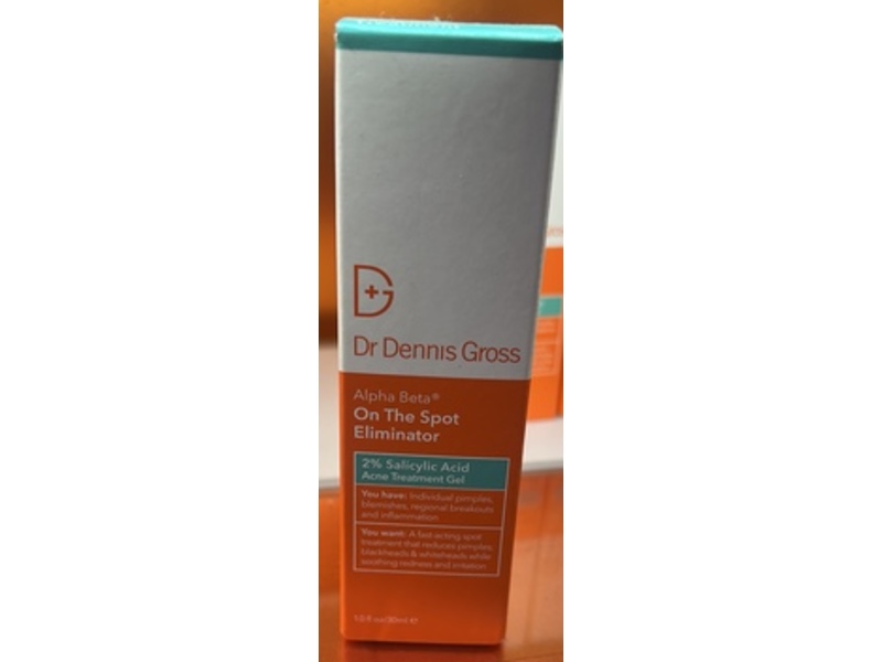 Dr Dennis Gross Alpha Beta On The Spot Eliminator, 2% Salicylic Acid, 1.0 fl oz/30 mL