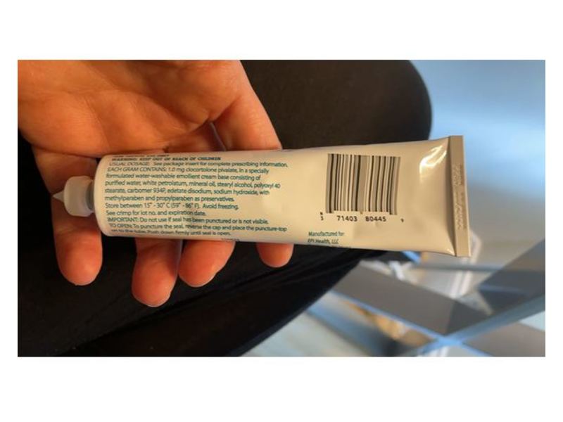 Cloderm (clocortolone pivalate) Cream 0.1%, 45 g, EPIHealth (RX)