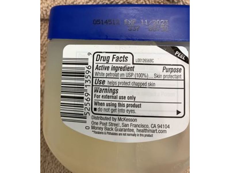 HealthMart Petroleum Jelly, 3.75 oz/106 g