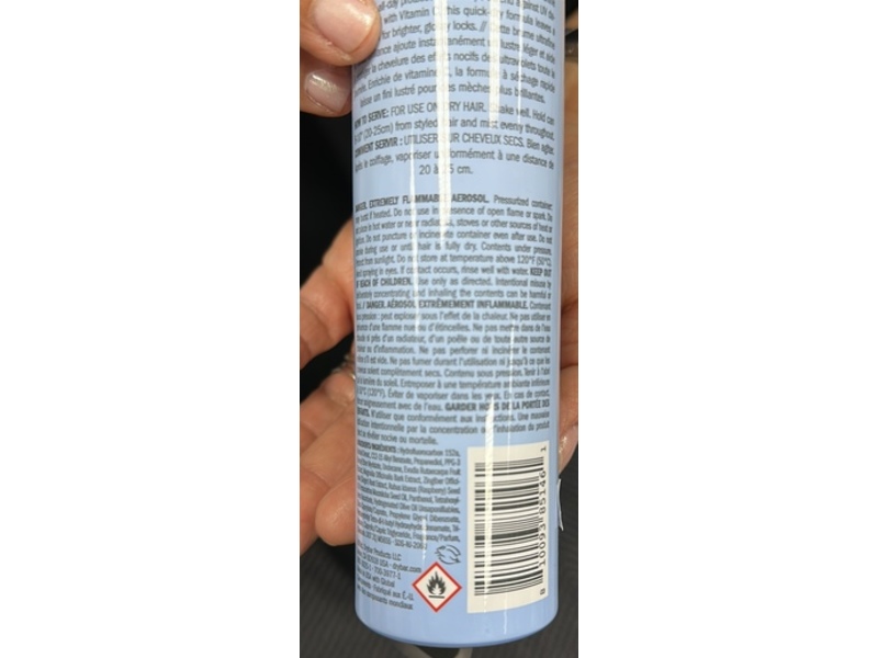 Drybar Sparkling Soda Shine Mist & UV Shield, Blanc Scent, 4.1 oz/116 g