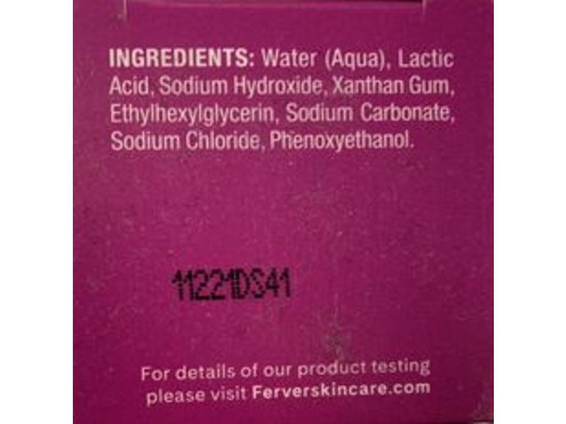 Ferver Exfoliating Tonic, Fermented Lactic Acid, 4 fl oz/120 mL