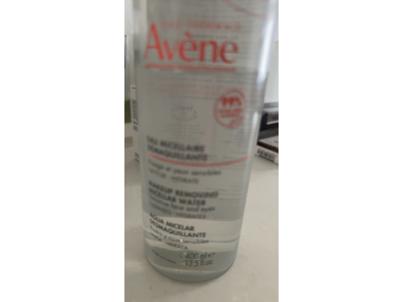 Avene Makeup Removing Micellar Water, 13.5 fl oz /400 mL