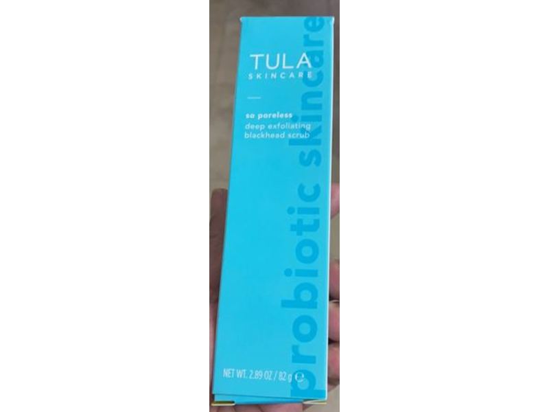 Tula Skin Care So Poreless Deep Exfoliating Blackhead Scrub, 2.89 oz/82 g