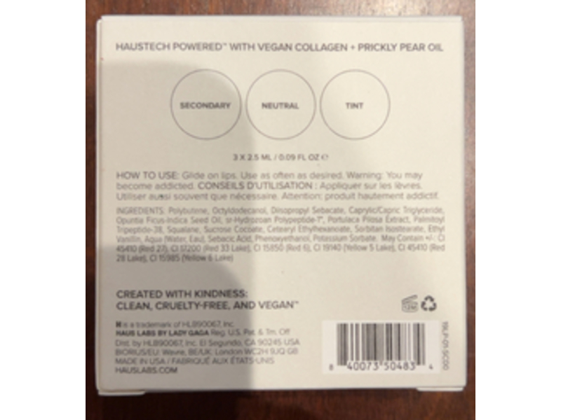 Haus Labs Mini PhD Lip Oil Trio Set