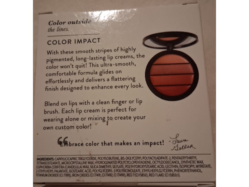 Laura Geller Color Impact Cream Lip & Cheek Stripes, 0.24 oz/6.8 g