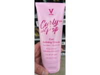 V & Co. Curly Pop Curl Defining Cream, Peptides & Jojoba Oil, 6 fl oz/177 mL - thumbnail 2
