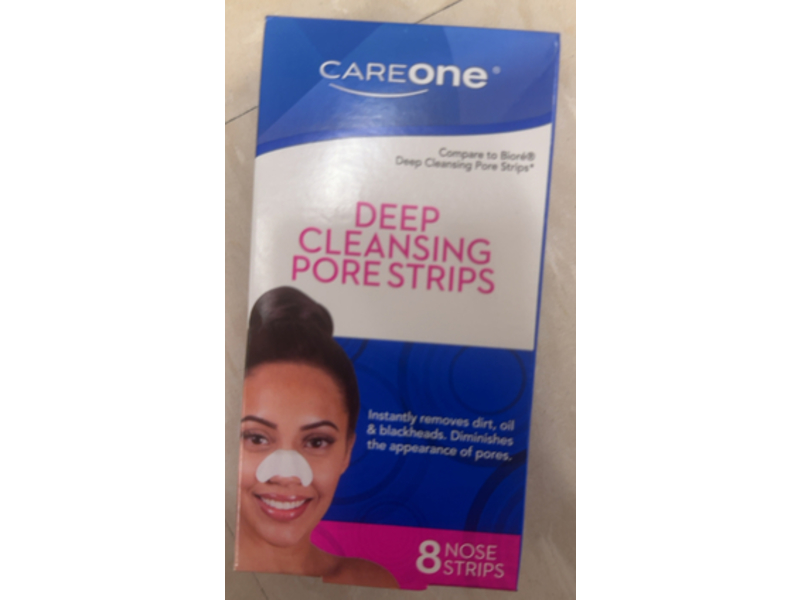 CareOne Deep Cleansing Pore Strips, 8 Count