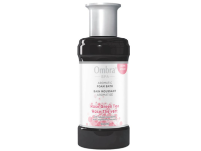 Ombra Spa Aromatic Foam Bath, Rose Green Tea, 500 mL