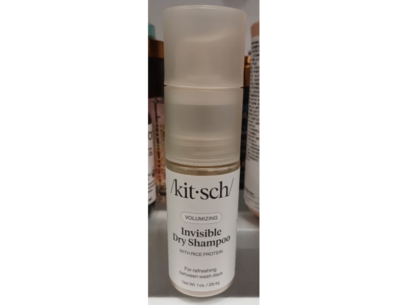 Kitsch Volumizing Invisible Rice Protein Dry Shampoo, 1 oz/28.4 g