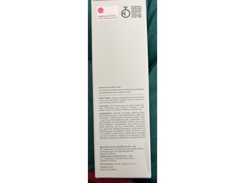 It's Skin Moisture Emulsion+, Hyaluronic Acid, 5.07 fl oz/150 mL