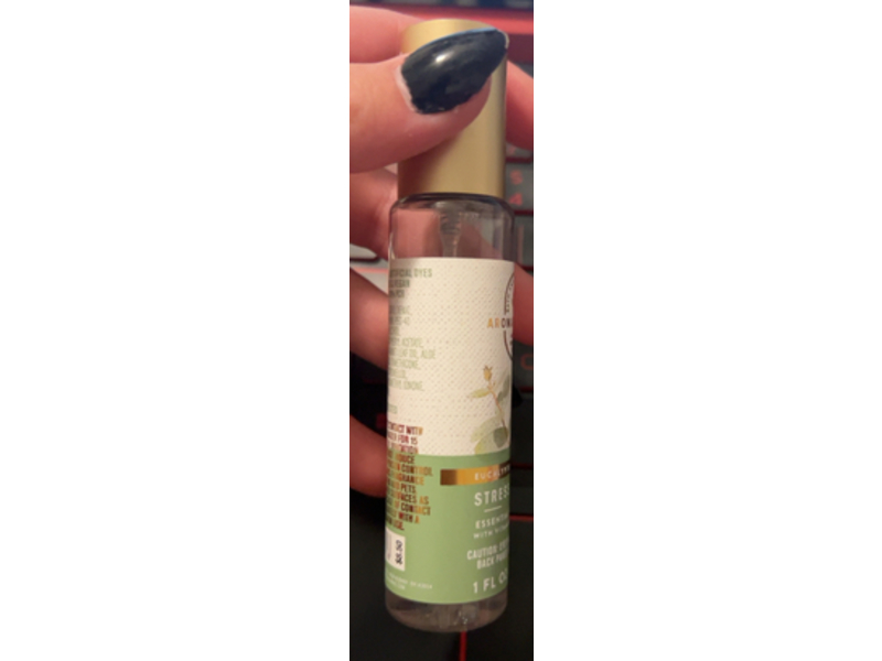 Bath & Body Works Stress Relief Essential Oil Mist, Eucalyptus + Spearmint, 1 fl oz/29 mL