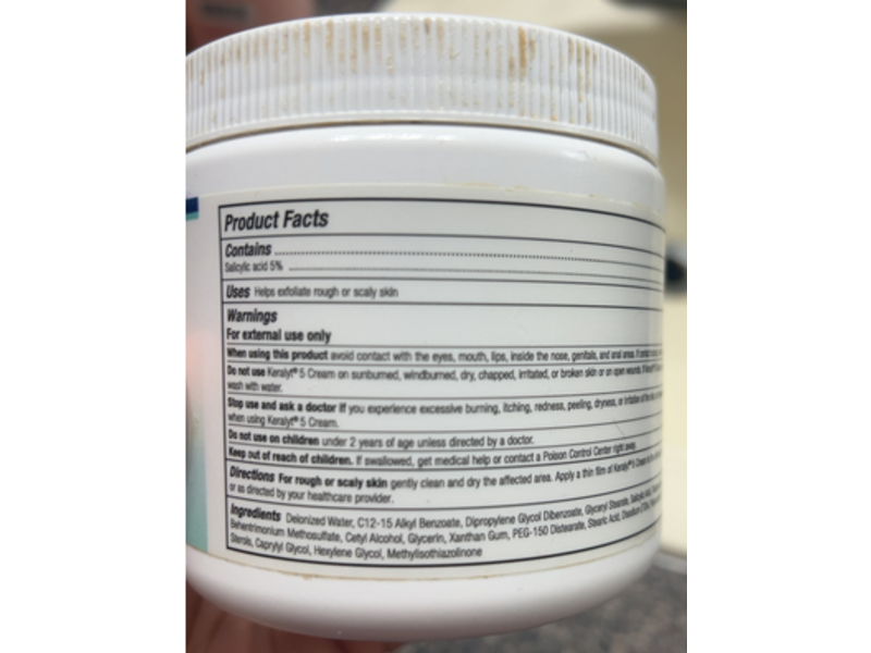 Keralyt 5 Cream, 16 oz/454 g