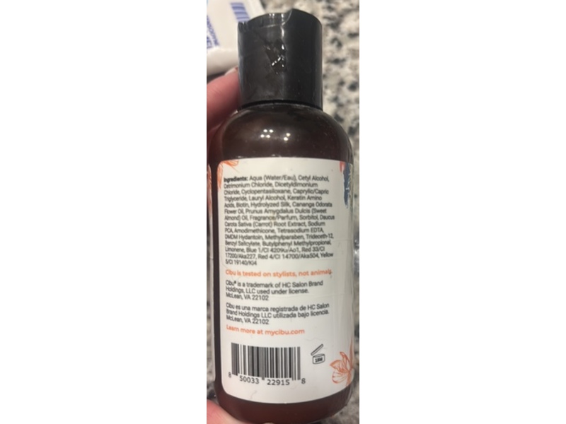 Cibu Straightening Balm, Keratin, 4.25 fl oz/126 mL