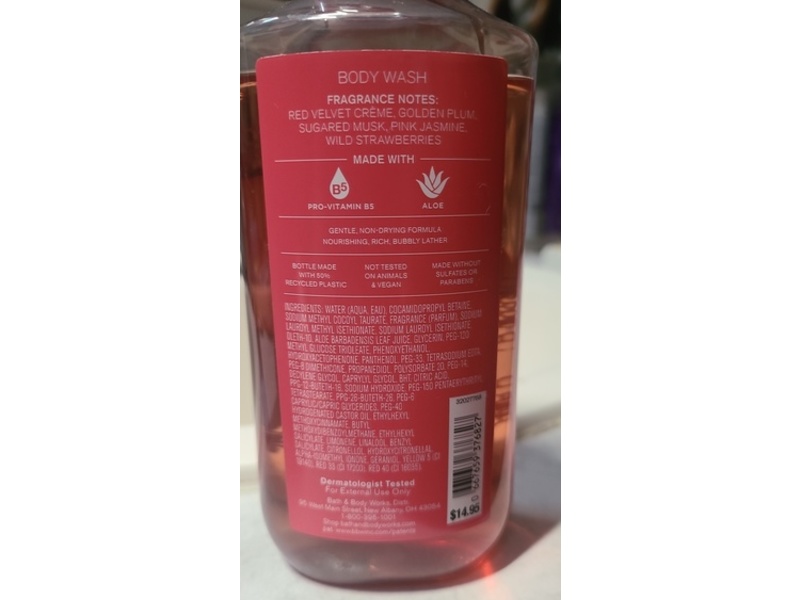 Bath & Body Works Velvet Sugar Body Wash, 10 fl oz/295 mL