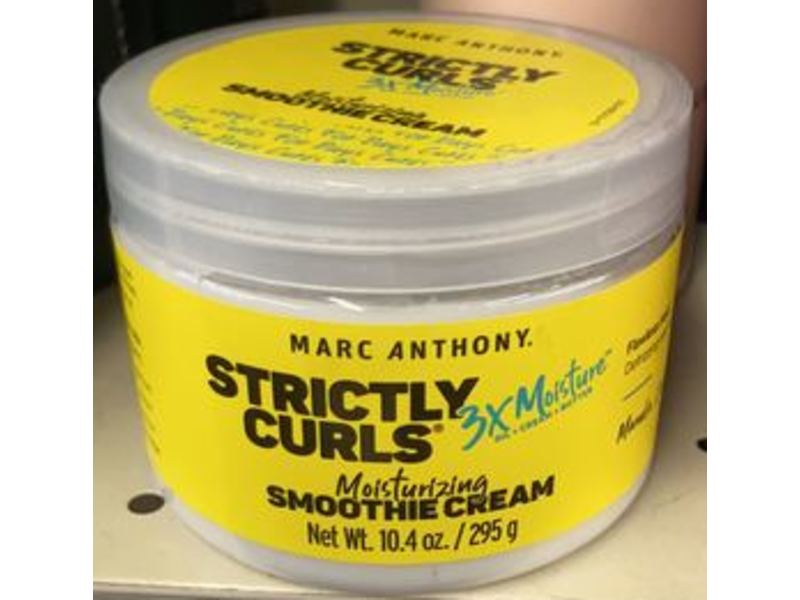 Marc Anthony Strictly Curls Moisturizing Smoothie Cream, 3X Moisture, 10.4 oz/295 g