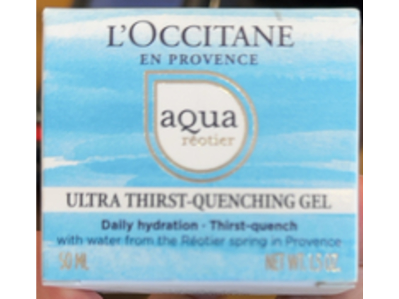 L'Occitane Ultra Thirst Quenching Gel, 1.7 fl oz/50 mL