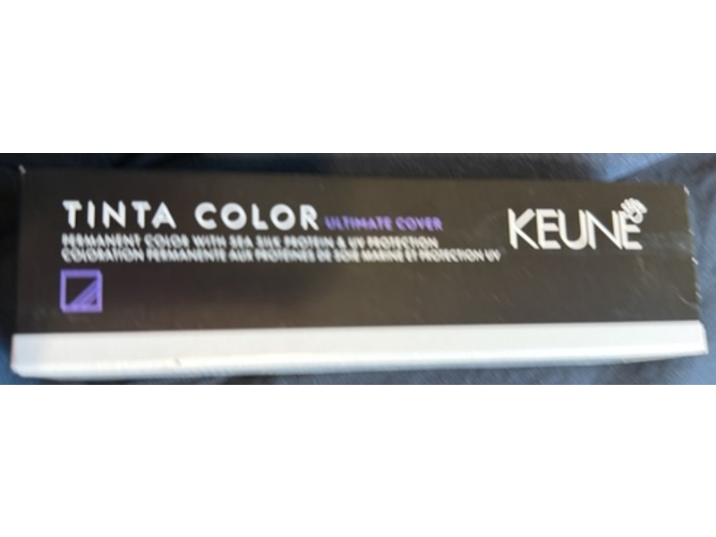 Keune Tinta Color Ultimate Cover Permanent Color, Light Blonde, 2 fl oz/60 mL