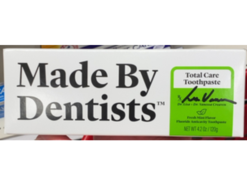 Made By Dentists Total Care Toothpaste, 4.2 oz/120 g