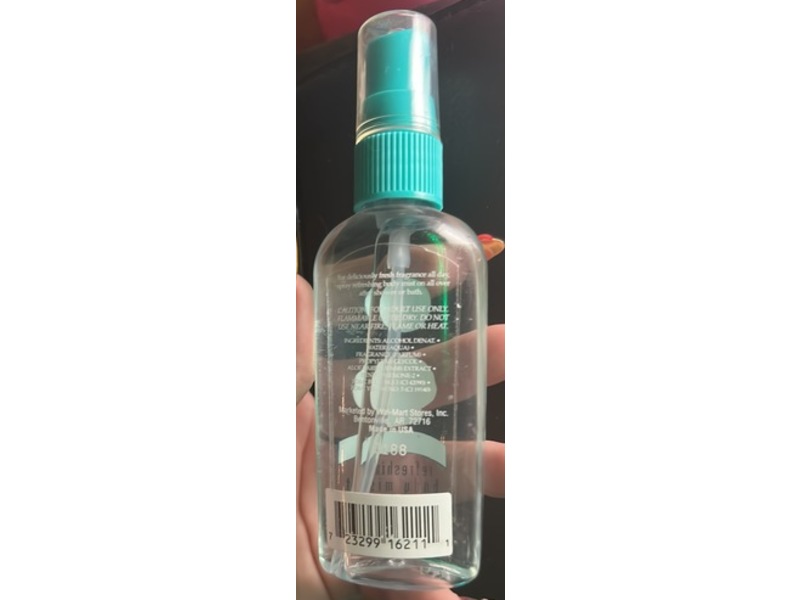 Simple Basic Refreshing Body Mist, Seascape, 2 fl oz/59 mL
