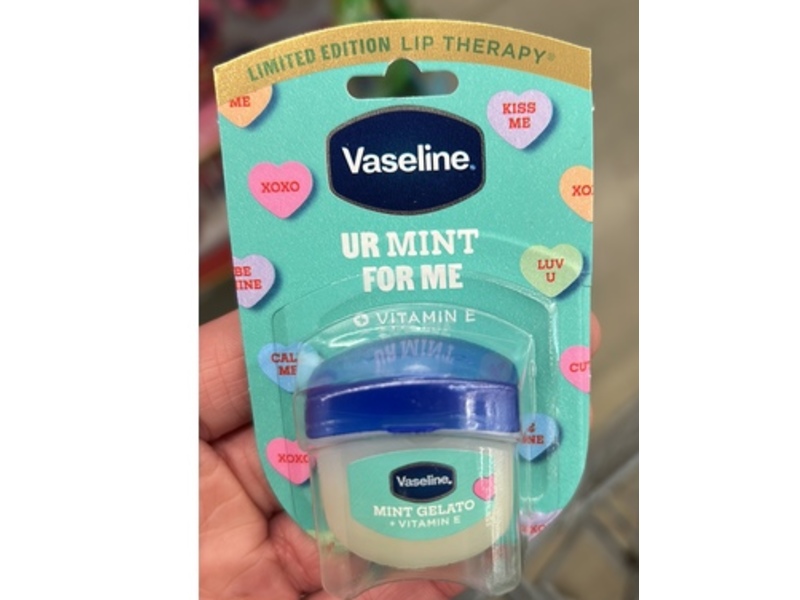 Vaseline Ur Mint For Me Limited Edition Lip Therapy, Mint Gelato + Vitamin E
