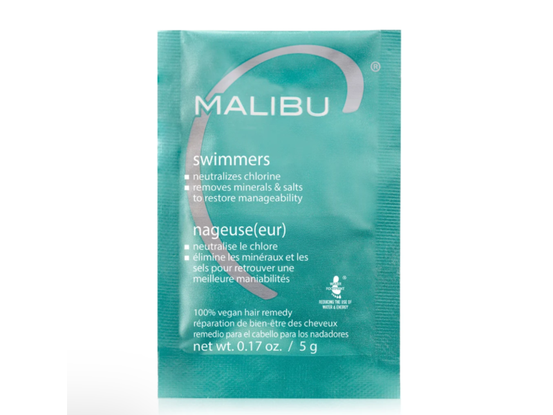 Malibu C Swimmers Wellness Clarifier, 0.17 oz/5 g, 12 Count