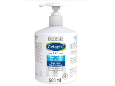 Cetaphil Itch Control Clean Hand Soap, 500 mL