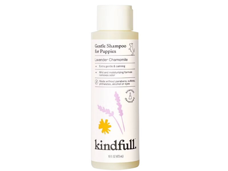 Kindfull Puppies Gentle Shampoo, Lavender Chamomile, 16 fl oz/473 mL