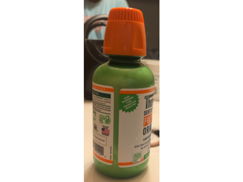 TheraBreath Fresh Breath Oral Rinse, Mild Mint, 10 fl oz/296 mL