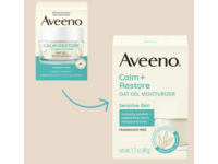 Aveeno Calm + Restore Oat Gel Moisturizer, Fragrance Free, 0.5 oz/14 g - thumbnail 2