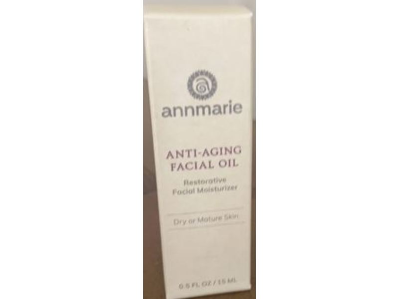 Annmarie Anti-Aging Facial Oil Restorative Facial Moisturizer, 0.5 fl oz/15 mL